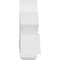 Ekena Millwork Redmond Architectural Grade PVC Gable Bracket, 84"W x 17 1/2"H x 6"D x 6"F, 5/12 Pitch GBP084X18X0606RED00 - alternate 4